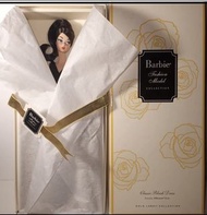 Classic Black Dress Silkstone Barbie Doll Fashion Model Collection Gold Label