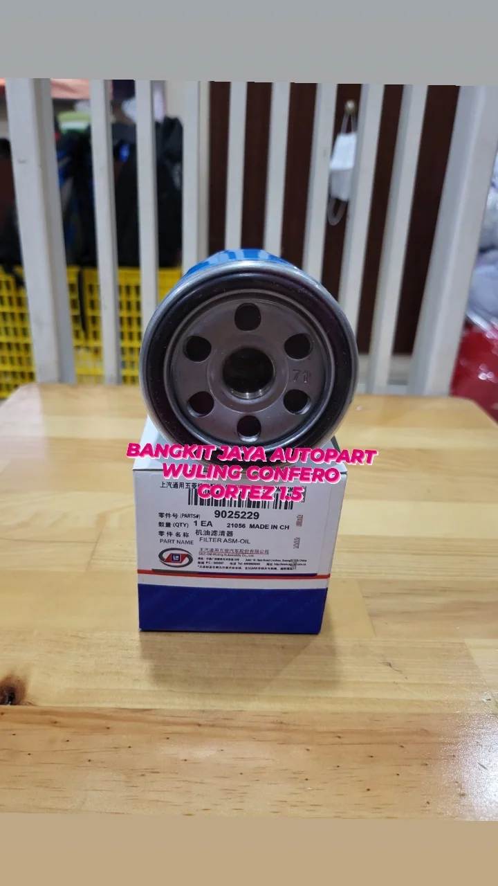 FILTER OLI WULING OLI FILTER WULING MOBIL CONFERO CORTEZ 1.5 9025229