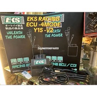 ECU EKS RACING Y15ZR V2 EKS RACING ECU 4MODE TIMING KUDA LETUP API HIGH QUALITI ECU RACING SET SIAP 