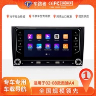 Suitable for 02-08 Audi A4 Android Car Navigation Physical Button Knob All-in-One MP5 Player