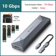 Yottamaster เคส M.2 NVMe แบบมี SSD 40Gbps 20Gbps ความเร็วสูง HD ชนิด C PCIe Thunderbolt 4/3 USB4กล่อ