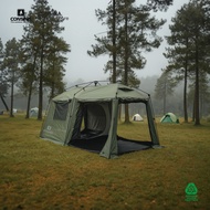 Consina Auto Springfield 6P Fresh & Black Auto Tent 30 seconds | Tenda 6 Orang Outdoor Gunung Campin