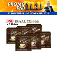 DND Royal Coffee + Sacha Inchi, Lingzhi & Ginseng (6 Kotak)