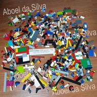 PAKET 1KG / 1 kilogram | Brick Curah Kiloan Campur Bekas Bersih Original Mainan Edukasi Anak Bloks Lego