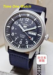 實體店面日系_SEIKO_精工錶_盾牌5號帆布帶機械錶 SNZG11K1 _SNZG15K1_SNZG09K