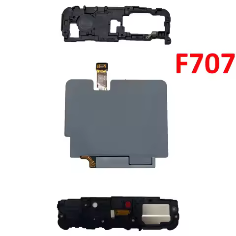 For Samsung Galaxy Z Flip2 5G F707 Flip 2 Wireless Charging Induction Coil NFC Module Flex Cable Wit