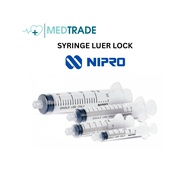 Syringe (Nipro) Luer Lock - 100pcs (3ml/5ml/10ml)