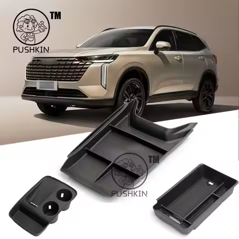 Car Central Console Armrest Storage Box Container Organizer Holder Tray For Haval H6 4rd 2024 2025 H