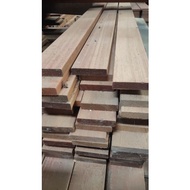KAYU Bengkirai Wood Decking Width 9cm Thickness 1,9cm, Plain 2 sides