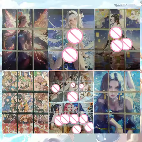 Anime One Piece Puzzles Cards Boa Hancock Nami Uta Yamato Nico Robin Collectible Cards Christmas Bir