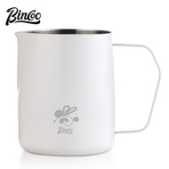 BINCOO Coffee Latte Art Pitcher Italian-Style Spouted Latte Art Cup Milk Frothing Pitcher with Gradu