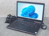 大人的玩具Dell M7720影音繪圖工作站(E3-1505M/16G/480G SSD P4000)