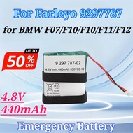 4.8V 440mAh for Farleyo 84109297787 Emergency Battery for BMW F07 F10 F10 F11 F12 F13 F15 F16 F36 Re