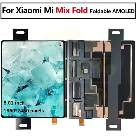 AMOLED For Xiaomi Mi Mix Fold LCD Display Touch Panel Screen Digitizer For Xiaomi Mi Mix Fold 2 LCD 