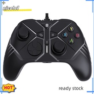 NICO Wire-control Dual Vibration Controller 360-degree Joystick Compatible For Xbox One Console Pc Gamepad