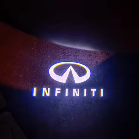 For Infiniti Logo Light Welcome Light Car Door Light For Infiniti Q50 Q70 QX50 M37 FX35 FX37 Q60 G37