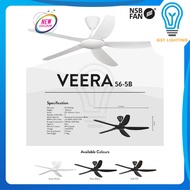 NSB Fan Veera 5Blade 56" / 42" Inch DC Motor Ceiling Fan