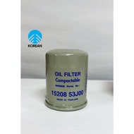Nissan Sunny | Primera | Serena | Micra | Cefiro | Cube | Sentra | Oil Filter | Engine Part | 15208-