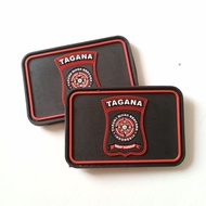 patch rubber Tagana logo Tagana logo karet Tagana emblem Tagana