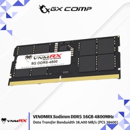 VENOMRX Sodimm DDR5 16GB 4800 MHz Memory RAM Laptop