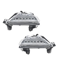 hot Ailead Clear Lens Amber LED Corner Turn Signal Lights for Mazda 3(Mazda Axela) 2014-2016