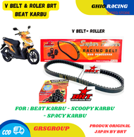 V Belt & Roller BRT Beat karbu scoopy karbu spacy karbu Vanbelt Dan roller BRT Beat karbu Bet karbu 