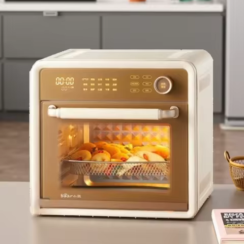 220V Bear Air Fryer Oven Electric Oven Multi Function Baking Oven Air Fryer Combo DW