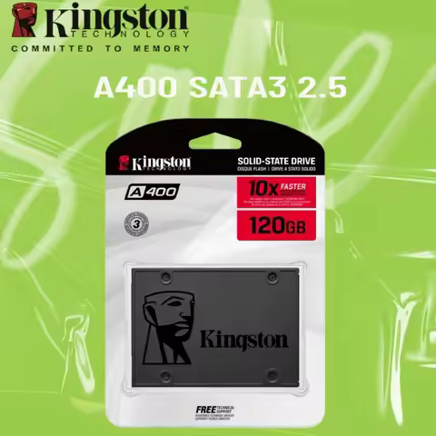 Kingston SSD A400 Internal Solid State Drive 256GB 512GB 2.5 Inch SSDs SATA III HDD Hard Disk for La