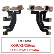 Front Camera Flex Cable Replacement For iPhone  X XR Xs 11 Pro Max Face Camera With Proximity Sensor
