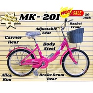 SIAP PASANG BASIKAL 24”CITY BIKE /BASIKAL 24INCI/24''BICYCLE CITY BIKE/CARRIER LADY'S BIKE/BASIKAL P