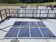 Selection of 120/100 watt solar panels. End of Project. Good Condition.