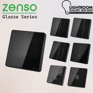 [Sirim] Zenso Glasse Switch Socket Frameless Design / Zenso Glasses Series