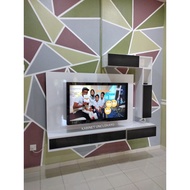 Wall mount modern floating tv cabinet / kabinet tv moden gantung (2888110171)