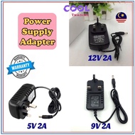 PPP 12V / 9V / 5V 3A / 2A UK Plug Adapter Power Supply For Modem / Wifi / Router / CCTV / LED Camera
