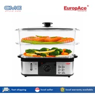 EuropAce 12L 2-in-1L Food Steamer EFS 2121W