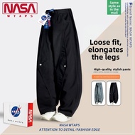 NASA WTAPS | High-Waist Loose Straight Pants for Men