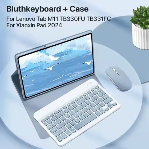 Detachable Keyboard Keyboard Cover for Lenovo Xiaoxin Pad 2024 11 Inch Smart Case Lenovo Tab M11 11 
