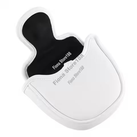 Golf Mallet Putter Cover Headcover Magnetic Club Protector Fits For Odyssey 2 Ball Style Putters,RH 