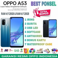 Non COD OPPO A53 RAM 6/128 GARANSI RESMI OPPO INDONESIA