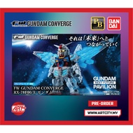P-Bandai - FW Gundam Converge - RX-78F00/E Gundam + EX-001 Glass Feather Equippe - Gundam Next Futur
