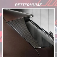 For Mercedes Benz GLA X156 2015-2018 Carbon Fiber Rear Window Windshield Panel Trim Stickers Car Ext