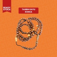 Tasbih Kayu Kokka / Koka Original 99 Biji X 9/10mm (Mutiara) - TK03