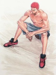 Air Jordan 1 Mid (Bred/2020 Plus Slam Dunk Illustrations 2 畫集/櫻木花道) us11