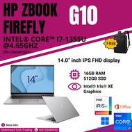 HP ZBook Firefly 14 G10 Intel® Core™ i7-1355U 14" Touchscreen Mobile Workstation
