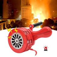 Hand Crank Siren Horn, Hand Loud Crank, Emergency Safety Manual Siren, Portable Hand Held Siren Horn