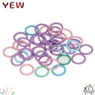 YYE 100pcs Crochet Locking Markers, Multicolor Round Ring Design  Markers Ring, Durable Round  Marke