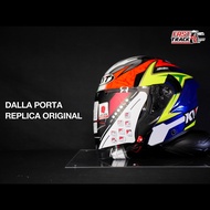 KYT HELMETหมวกกันน็อคครึ่งใบมีเเว่นในตัว รุ่น NFJ V.2 Jaume Masia M 57-58