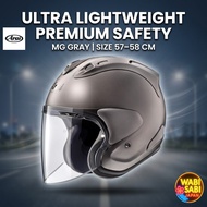 Arai VZ-RAM Open Face Helmet Matte Gray Snell JIS VAS Motorcycle Helmet