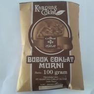 Coklat Bubuk Murni 100 gram Kampung coklat Blitar