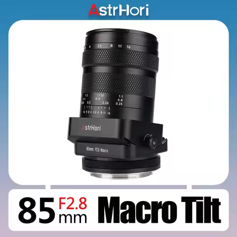 AstrHori 85mm F2.8 Full Frame Macro Tilt Manual Focus Camera Lens for Macro Photography Nikon Z Sony
